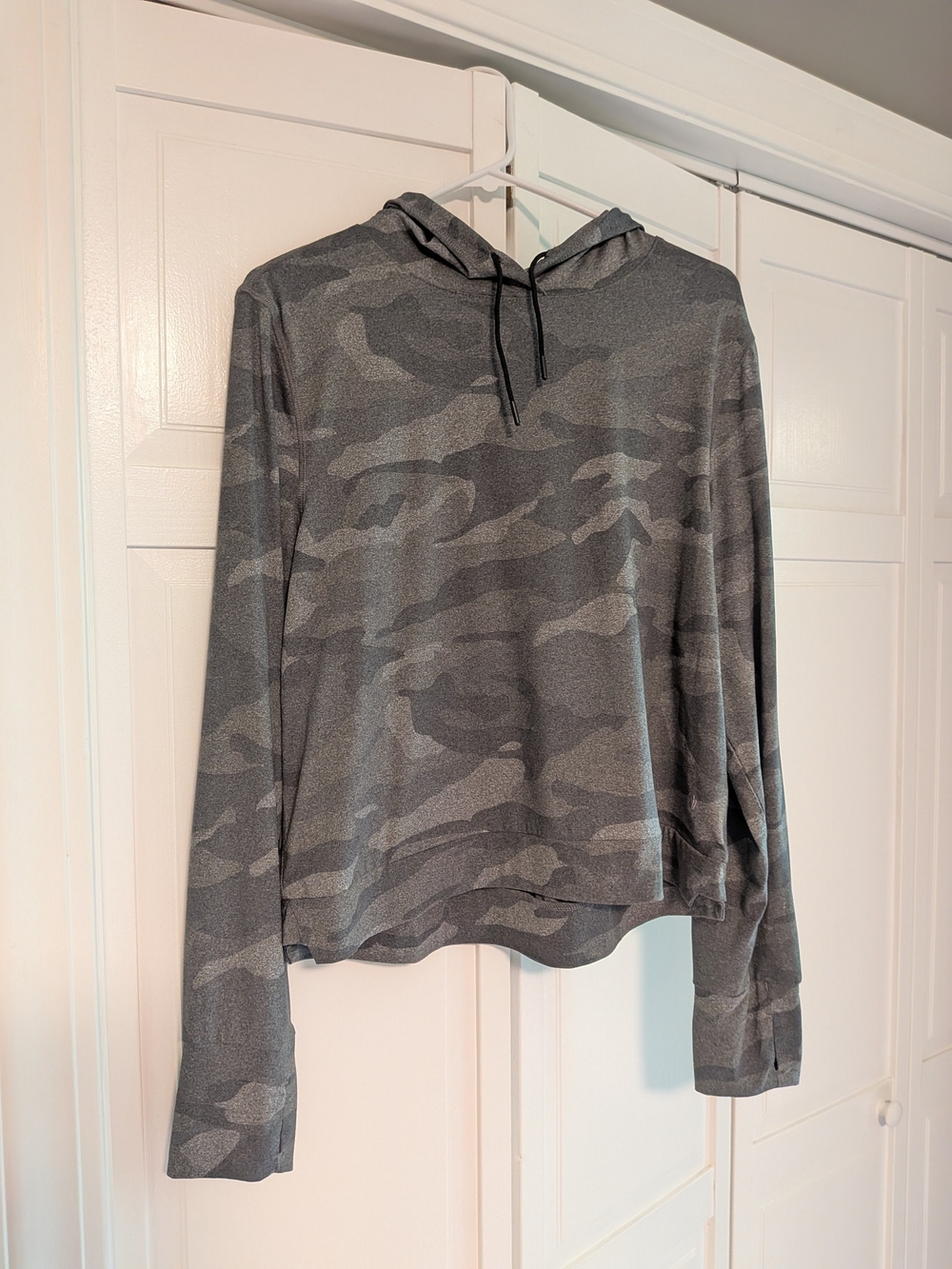 Spyder Gray Camouflage Hooded Sweatshirt